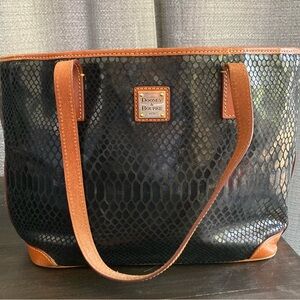 Dooney & Bourke Snake Print Bag